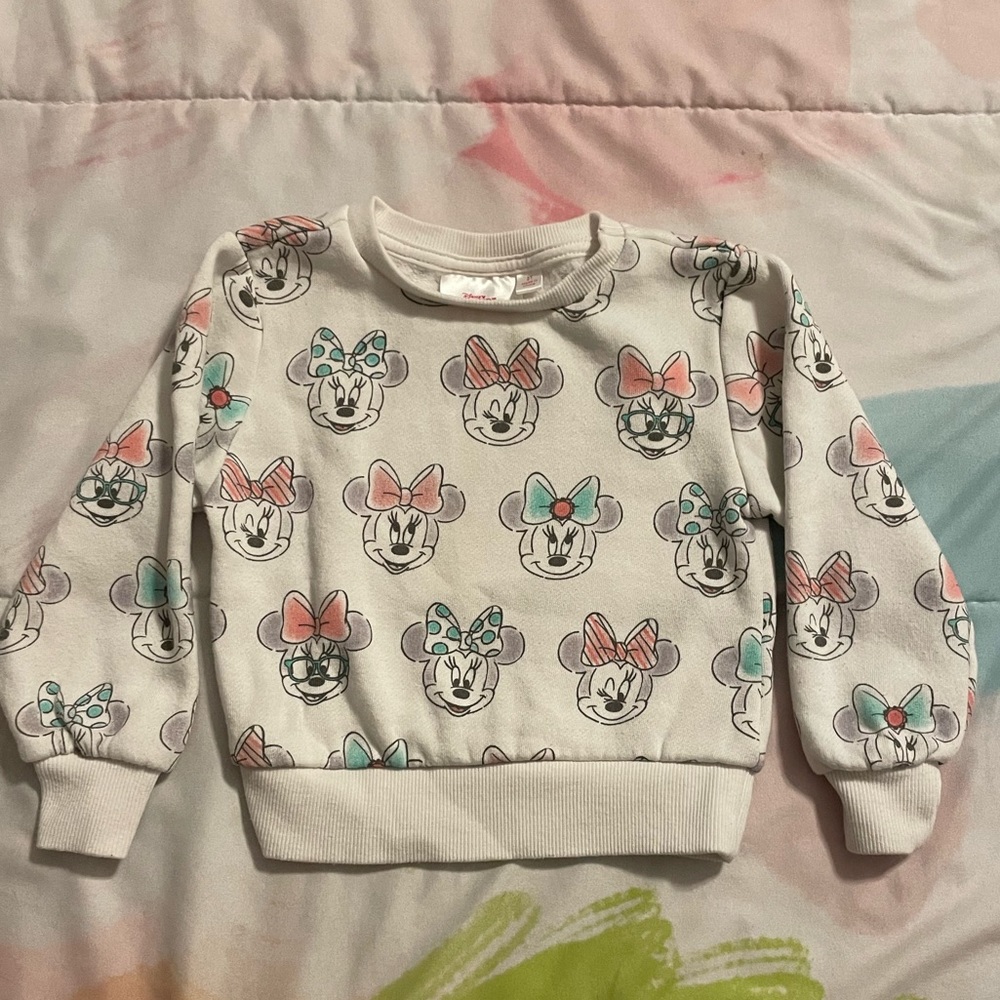 Disney Minnie Mouse Toddler Sweatshirt - Size 2T